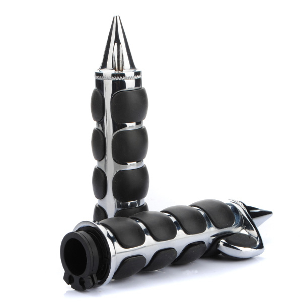 1 Inch Handlebar Aluminum Hand Grips for Honda Suzuki Kawasaki 1 1 Inch Handlebar Aluminum Hand Grips for Honda Suzuki Kawasaki