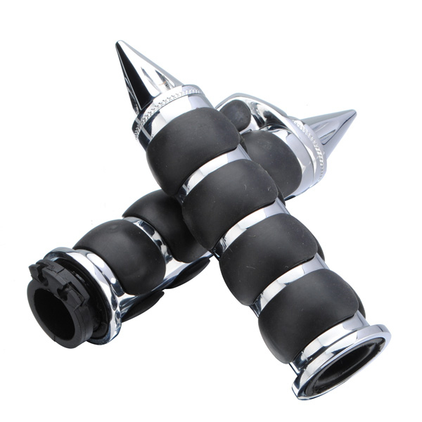 1 Inch Handlebar Aluminum Hand Grips for Honda Suzuki Kawasaki 2 1 Inch Handlebar Aluminum Hand Grips for Honda Suzuki Kawasaki - Image 2