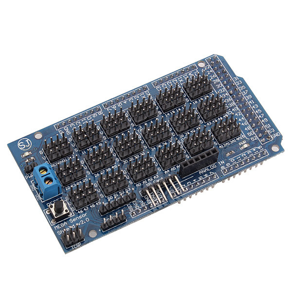MEGA Sensor Shield V2.0 Expansion Board For ATMEGA 2560 R3 Geekcreit for Arduino - products that work with official Arduino boards 1