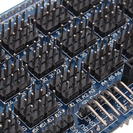 MEGA Sensor Shield V2.0 Expansion Board For ATMEGA 2560 R3 Geekcreit for Arduino - products that work with official Arduino boards 6
