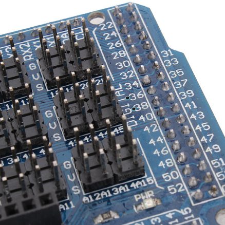 MEGA Sensor Shield V2.0 Expansion Board For ATMEGA 2560 R3 Geekcreit for Arduino - products that work with official Arduino boards 7