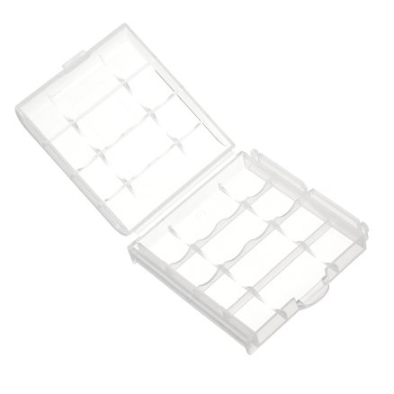 CR123A AA AAA Battery Case Holder Box Storage White 2