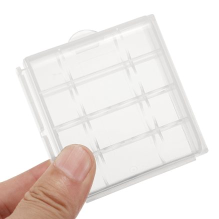 CR123A AA AAA Battery Case Holder Box Storage White 6