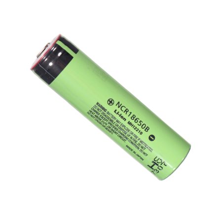 2PCS NCR18650B 3400mAh 3.7V Unprotected Pointed Head Rechargeable Li-ion Battery 3