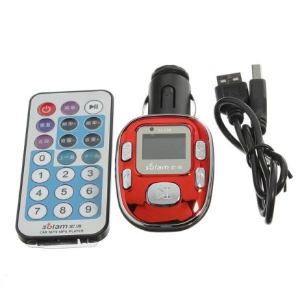 Car FM Transmitter MP3 Media Player SL-605 12V Cigarette Lighter 2GB 4
