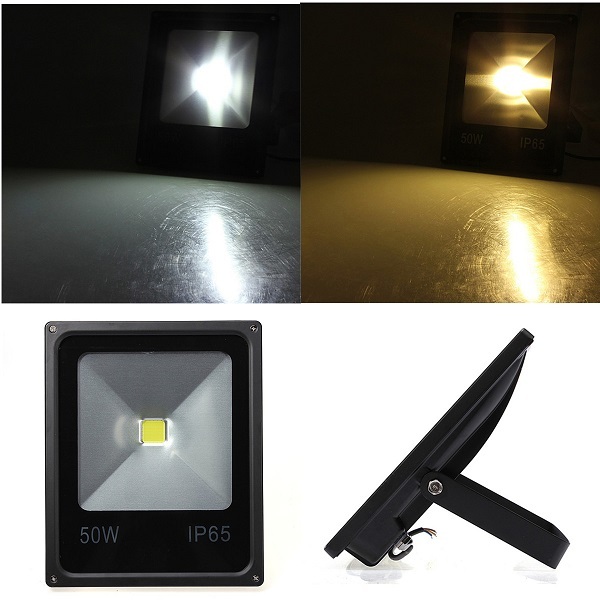50W White/Warm White IP65 LED Flood Light Wash Outdoor AC85-265V 1