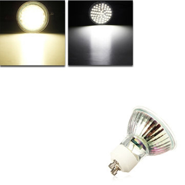 GU10 LED Bulb 5W AC 110V 60 SMD 3528 White/Warm White Spotlightt 2