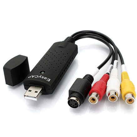 TV DVD Audio Video Grabber Stick Digitization Cable Scart Adapter 6