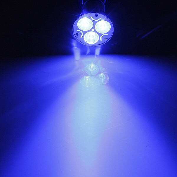 GU10 3W AC 220V 3 LEDs Red/Yellow/Blue/Green LED Spot Light Bulbs 4 GU10 3W AC 220V 3 LEDs Red/Yellow/Blue/Green LED Spot Light Bulbs - Image 4