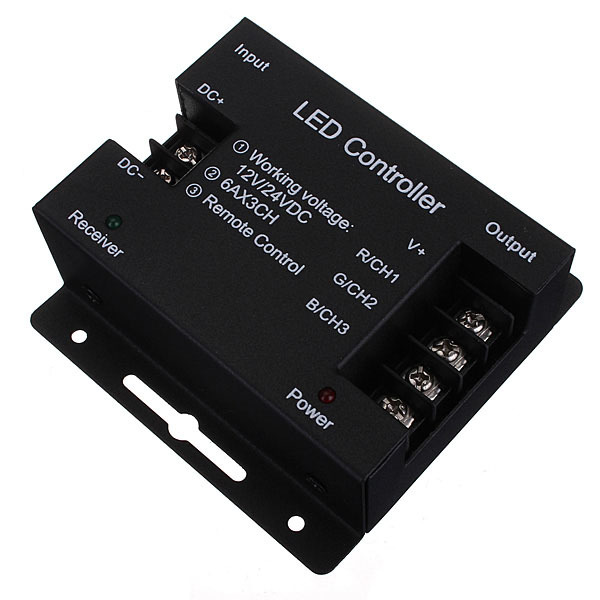 12V Touch Dimmable Remote Wireless RF Controller For Led RGB Strip 4 12V Touch Dimmable Remote Wireless RF Controller For Led RGB Strip - Image 4