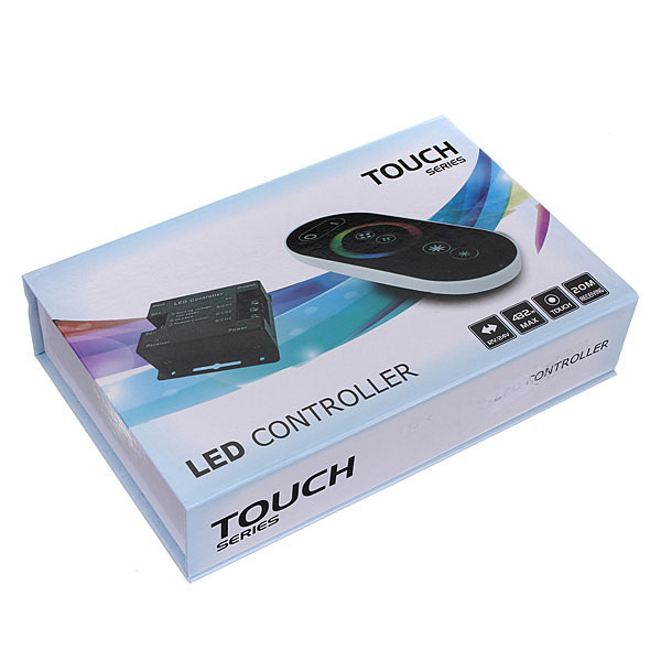 12V Touch Dimmable Remote Wireless RF Controller For Led RGB Strip 7 12V Touch Dimmable Remote Wireless RF Controller For Led RGB Strip - Image 7