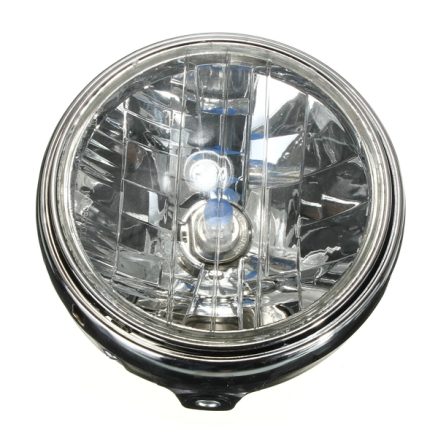 7inch 12V 35W H4 Motorcycle Headlight Bulb Rear Mount Headlamp 2