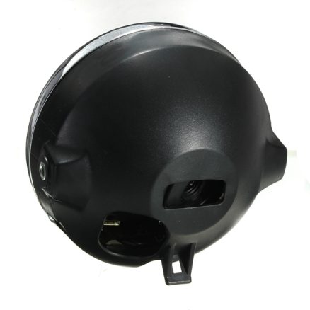 7inch 12V 35W H4 Motorcycle Headlight Bulb Rear Mount Headlamp 5