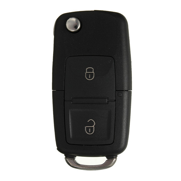 2 Button Flip Remote Key Case Car Shell With Screwdriver For VW 1