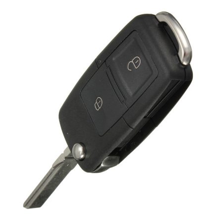 2 Button Flip Remote Key Case Car Shell With Screwdriver For VW 3