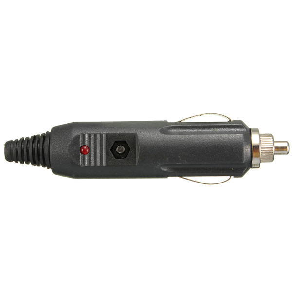 12V Male Car Cigarette Lighter Socket / Plug / Connector 5A With LED & Fuse 1