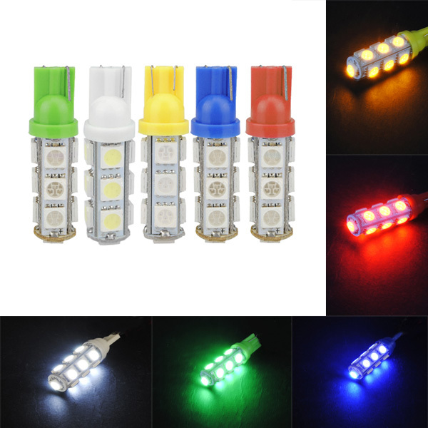 T10 W5W 5050 13SMD Car White LED Door Side Maker Turn Brake Light Bulb 1 T10 W5W 5050 13SMD Car White LED Door Side Maker Turn Brake Light Bulb