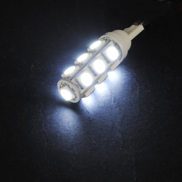T10 W5W 5050 13SMD Car White LED Door Side Maker Turn Brake Light Bulb 2 T10 W5W 5050 13SMD Car White LED Door Side Maker Turn Brake Light Bulb - Image 2