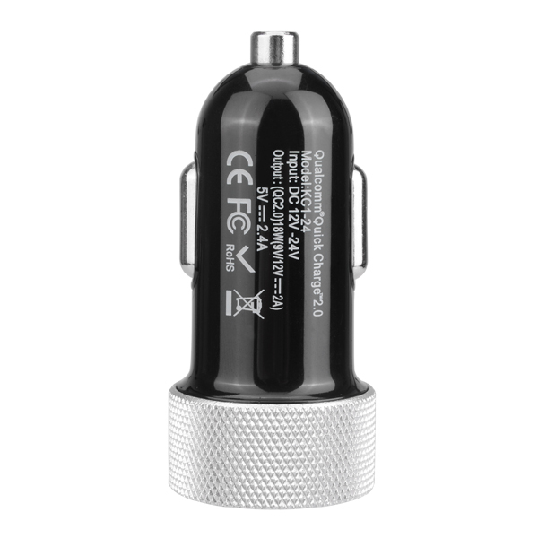 Quick Charge 2.0 Car Quick Charger 2.0 USB Intelligent Turbo Bulle Car Charger For Smartphone 1