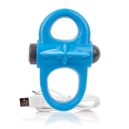 Charged Yoga Rechargeable Vibe Ring - Blue 2