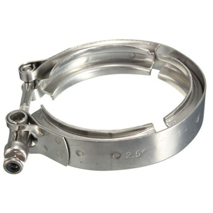 2.5inch Exhaust Clamp Down Pipe V-Band Turbo Clamp Flange Down Pipe Stainless Steel 5