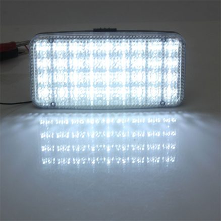 12V 36 LED Ceiling Dome Roof Interior Light White Lamp For Car Auto Van Vehicle Truck Boat 7