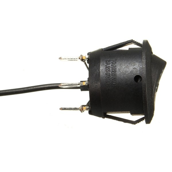 Universal 3 Pins Round Heater Heated Car Seat Rocker Switch High Low Off Control 4 Universal 3 Pins Round Heater Heated Car Seat Rocker Switch High Low Off Control - Image 4