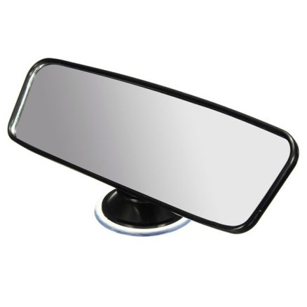 Universal Car Wide Flat Interior Rear View Mirror 200mm Width with 360 Degree Rotable Suction Cup 2
