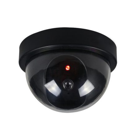 BQ-01 Dome Fake Outdoor Camera Dummy Simulation Security Surveillance Camera Red LED Blinking Light 1