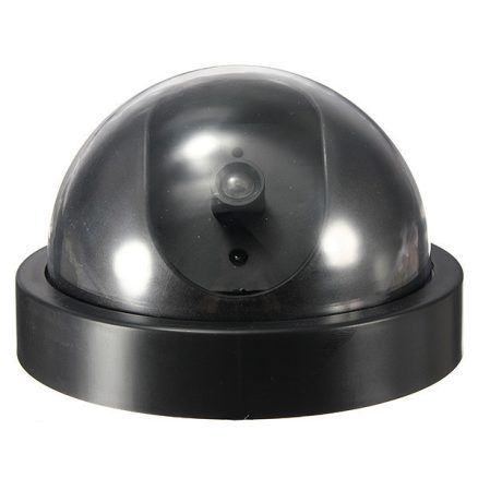 BQ-01 Dome Fake Outdoor Camera Dummy Simulation Security Surveillance Camera Red LED Blinking Light 3