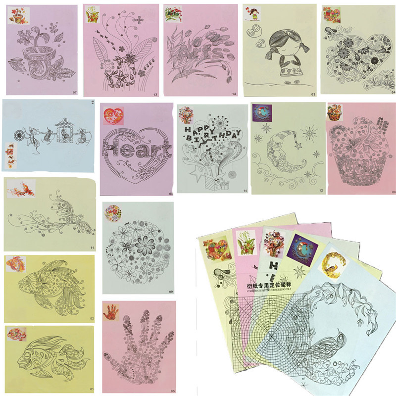 Quilled Creations Quilling Tool DIY Release Drawing Locating Paper Craft 4 Quilled Creations Quilling Tool DIY Release Drawing Locating Paper Craft - Image 4