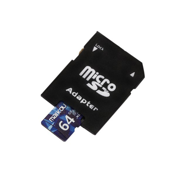Maikou Class10 64G TF Card Memory Card Smart Card with TF Card Adapter for Mobile Phone Laptop 1