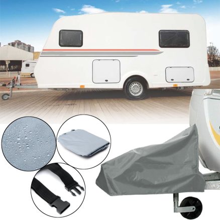 Universal Caravan Hitch Cover Grey Trailer Tow Ball Coupling Lock Cover 2