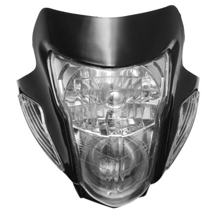 Motorcycle Amber Light Headlight Lamp For Street fighter Honda Yamaha Suzuki Kawasaki 1