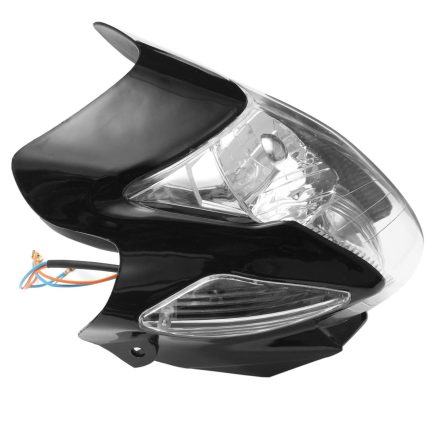 Motorcycle Amber Light Headlight Lamp For Street fighter Honda Yamaha Suzuki Kawasaki 3