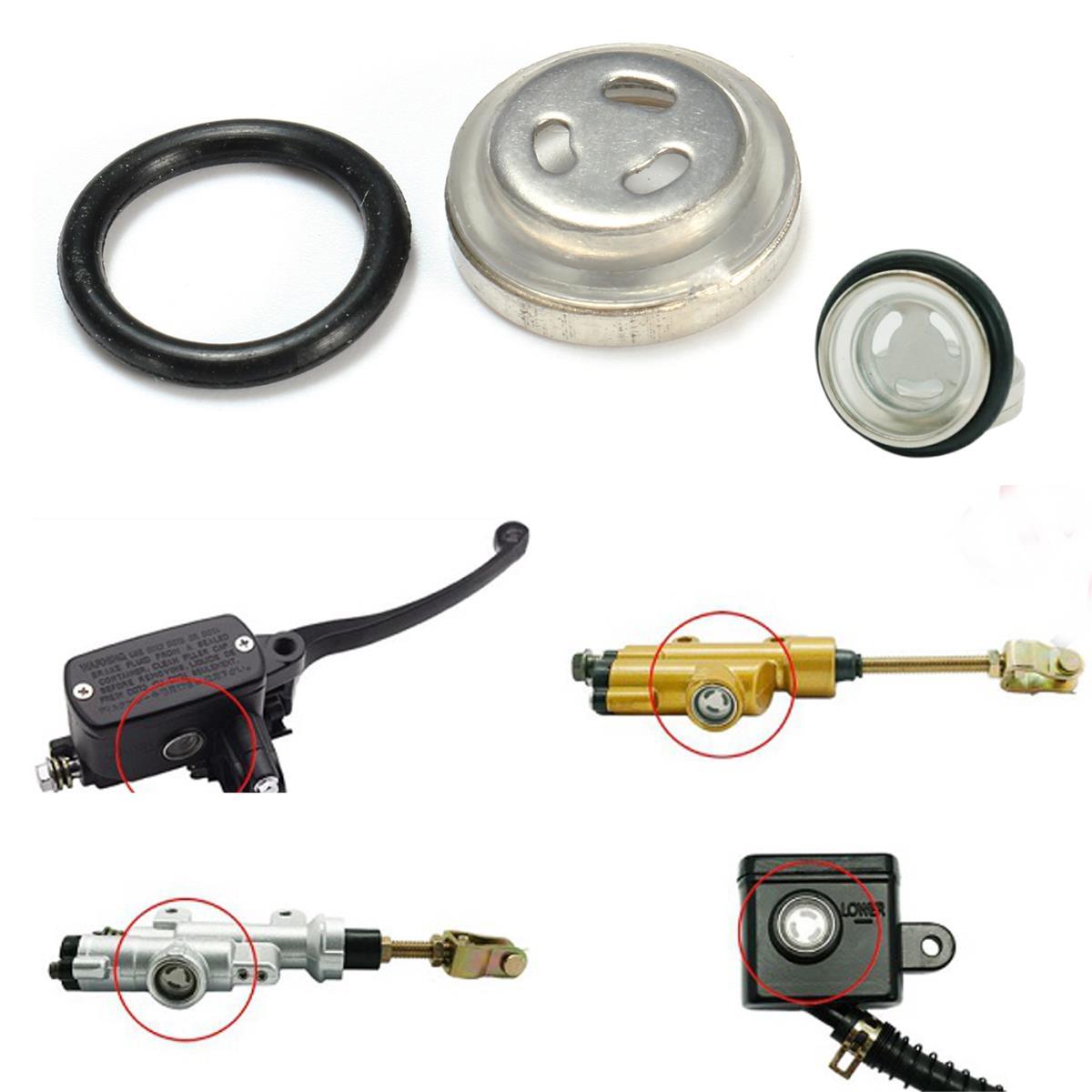 10mm One Sight Glass Motorcycle Bike Brake Master Cylinder Reservoir Universal 5 10mm One Sight Glass Motorcycle Bike Brake Master Cylinder Reservoir Universal - Image 5