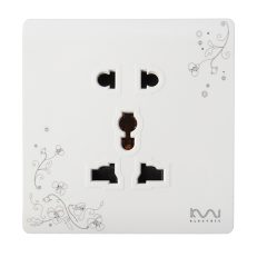 Kempinski C30-86-M5 Wall Switch Light Dimmer Panel Ivory White AC 110~250V