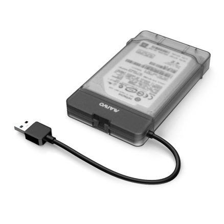 MAIWO K104 Tool-Free USB 3.0 SATA III Hard Drive Enclosures Transparent Hard Drive Case Box for 2.5inch HDD SSD 2