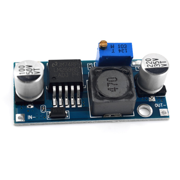 1pcs 2596S LM2596S 3A Adjustable Step-down DC-DC Power Supply Module 2 1pcs 2596S LM2596S 3A Adjustable Step-down DC-DC Power Supply Module - Image 2