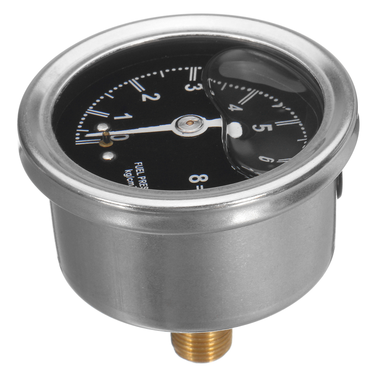 Fuel Press Pressure Regulator 1/8 Inch NPT Cm Liquid Fill Oil Gauge Boost Valve 5 Fuel Press Pressure Regulator 1/8 Inch NPT Cm Liquid Fill Oil Gauge Boost Valve - Image 5
