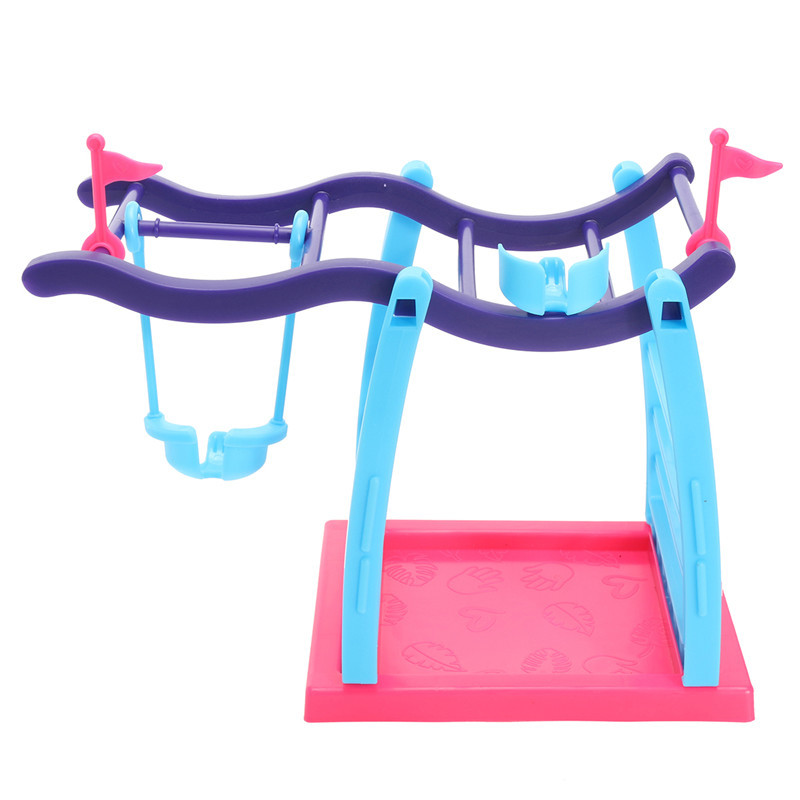 DIY Christmas Gift Finger Baby Animal Pets Swing Climbing Frame Playset Table Decoration Toys 1