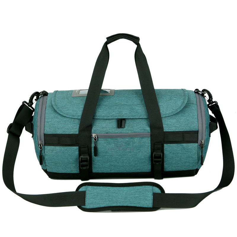 FREE KNIGHT Multi-functional Large Capacity Waterproof Oxford Cloth Sports Cylinder Gym Bag 4 FREE KNIGHT Multi-functional Large Capacity Waterproof Oxford Cloth Sports Cylinder Gym Bag - Image 4