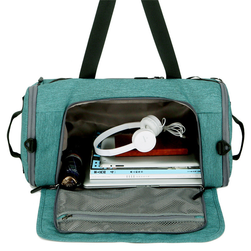 FREE KNIGHT Multi-functional Large Capacity Waterproof Oxford Cloth Sports Cylinder Gym Bag 5 FREE KNIGHT Multi-functional Large Capacity Waterproof Oxford Cloth Sports Cylinder Gym Bag - Image 5