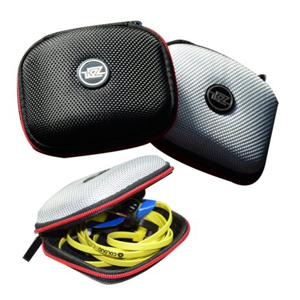 KZ Portable Earphone Bag EVA Zipper Protective Storage Bag for Earphone Cable Charger Momery Card 1