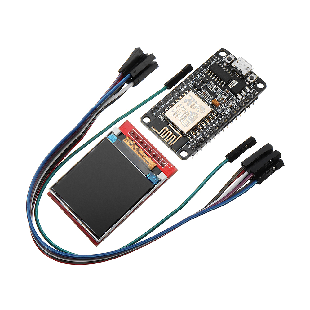ESP8266 Development Kit With Display Screen TFT Show Image Or Word By Nodemcu Board DIY Kit 1