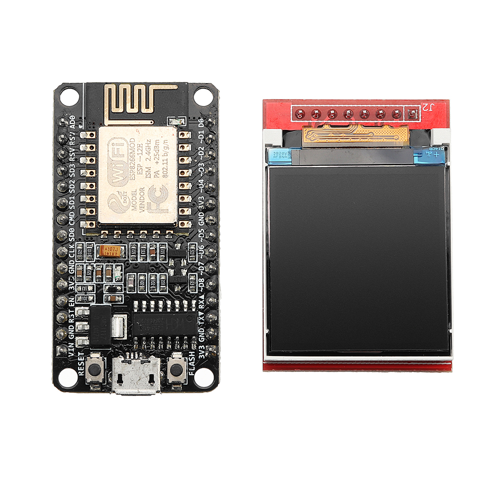 ESP8266 Development Kit With Display Screen TFT Show Image Or Word By Nodemcu Board DIY Kit 3 ESP8266 Development Kit With Display Screen TFT Show Image Or Word By Nodemcu Board DIY Kit - Image 3