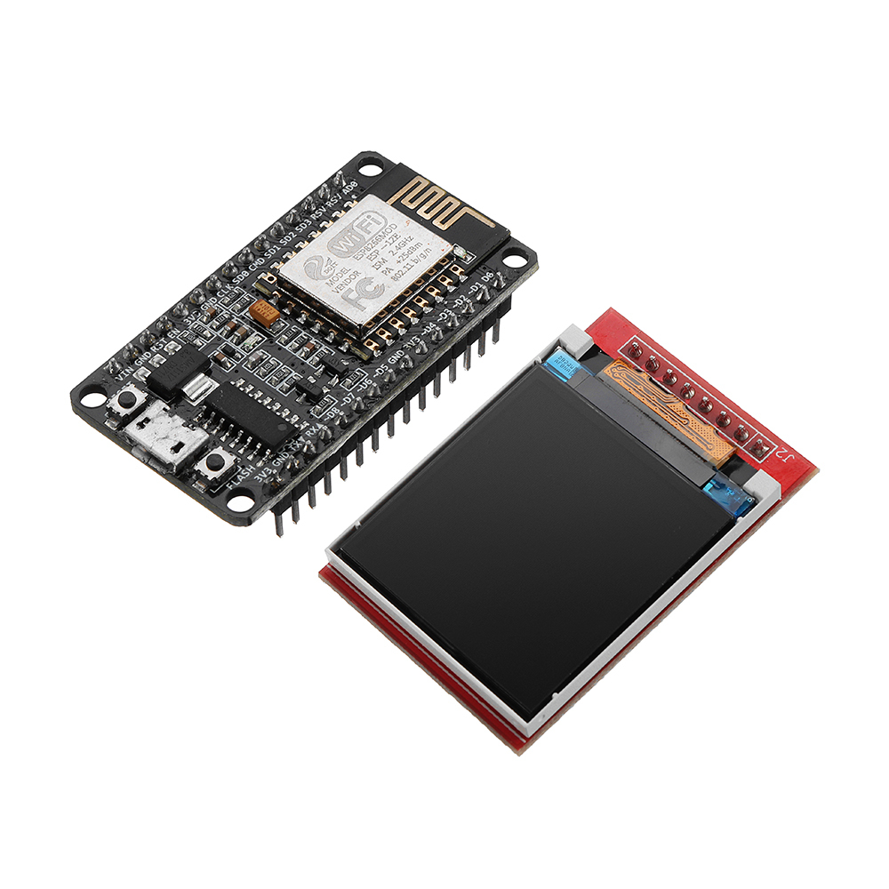 ESP8266 Development Kit With Display Screen TFT Show Image Or Word By Nodemcu Board DIY Kit 4 ESP8266 Development Kit With Display Screen TFT Show Image Or Word By Nodemcu Board DIY Kit - Image 4