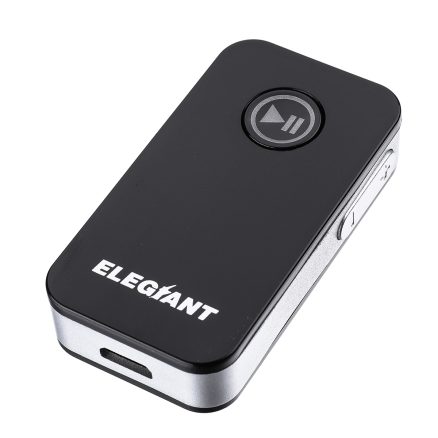 ELEGIANT BTA001 Mini bluetooth Hands Free USB Receiver 3.5mm Wireless Car Kit for Speaker Headphone 1