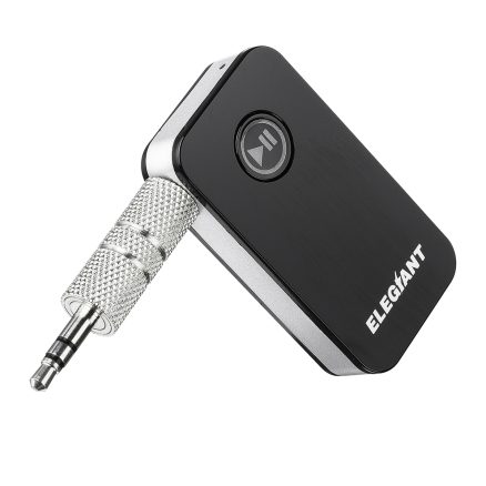 ELEGIANT BTA001 Mini bluetooth Hands Free USB Receiver 3.5mm Wireless Car Kit for Speaker Headphone 7