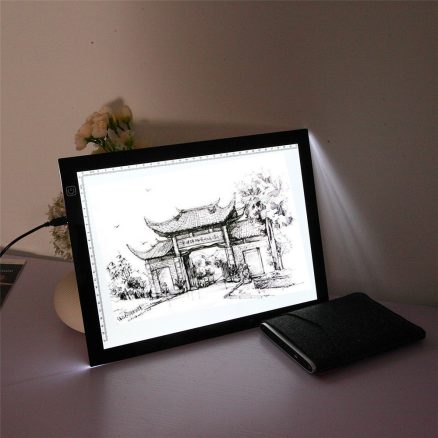 M.Way Ultra Thin A3 LED Copy With USB Cable Adjustable Brightness Drawing Pad Tracing Copy Board 3